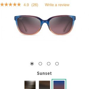 NWOT Maui Jim Honi Sunset sunglasses